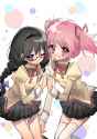 __akemi_homura_and_kaname_madoka_mahou_shoujo_madoka_magica_and_1_more_drawn_by_dianjishurumingcheng__9b8416ce28c1770048ef850e6d370422