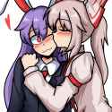 __reisen_udongein_inaba_and_fujiwara_no_mokou_touhou_drawn_by_lad_der__bcaec24a1da16a3e9c2c01da7548c239