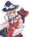 __hakurei_reimu_and_kirisame_marisa_touhou_drawn_by_innkyanosyobonn__19b1d128d5907b63e3bf918005a10918