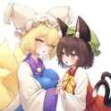 __yakumo_ran_and_chen_touhou_drawn_by_mikan_manmarumikan__34a4bede5954806a4561989c15033831