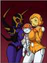 ohno, bo, and blackarachnia (transformers and 2 more) drawn by artist_request - 9206ee0db611dc64118646b44feec2e3