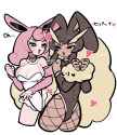 __lopunny_and_wigglytuff_pokemon_drawn_by_hacco_mayu__23ebf4b7d00948fcfe888644cbb63a05