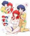 __ranma_chan_and_tendou_akane_ranma_1_2_drawn_by_bai_xin__54cce39b6d07ebafc2d7f263cbc1ce05