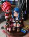 League of Legends Vi and Caitlyn Figurine