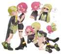 __inkling_player_character_inkling_girl_octoling_player_character_octoling_girl_agent_8_and_1_more_splatoon_and_2_more_drawn_by_feiguasang__bdf838748fe5b70ac533262e5a3921d0