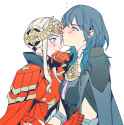 __byleth_byleth_and_edelgard_von_hresvelg_fire_emblem_and_1_more_drawn_by_radiostarkiller__d77b462dc1f17dbdddecdf8b2d262234