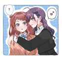 __hanami_saki_and_kaya_rinha_idolmaster_and_1_more_drawn_by_nemu_gameraku__ee9c0607d2b35289fd364ca0ccc23912