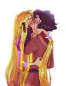 __rapunzel_and_cassandra_tangled_and_1_more_drawn_by_noidontgetthis__d6200bf94d3d3fcde95433d85faeaaa0