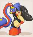 __garchomp_and_mawile_pokemon_drawn_by_mawaifu__d1ec3e5664fcdef87939c254e1b21e6b