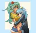 __hatsune_miku_and_brazilian_miku_vocaloid_drawn_by_keymeyy__ba62cbcf165d84397138a3a755e5958e