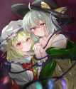 __flandre_scarlet_and_komeiji_koishi_touhou_drawn_by_kuro75__2fd68e91662b8d883f28366372d5b75a