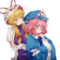 __yakumo_yukari_and_saigyouji_yuyuko_touhou_drawn_by_uchisaki_himari__db9e0e4f474d31580821780959371798