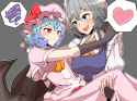 __remilia_scarlet_and_izayoi_sakuya_touhou_drawn_by_flape__9630bfe23e10c61923c0ff5697c67a7b