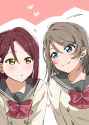 __watanabe_you_and_sakurauchi_riko_love_live_and_1_more_drawn_by_yuchi_salmon_1000__89be99c3da6d6dc612ddde64ed575dfe