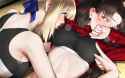 __artoria_pendragon_saber_and_tohsaka_rin_fate_and_1_more_drawn_by_tamamoice__856108a54cb28f62da548a607d9e8f53
