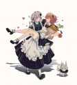 __mash_kyrielight_fujimaru_ritsuka_and_fou_fate_and_1_more_drawn_by_bai_zhi_zhong__d6b30913531d8ce8d9ecd6de35767531