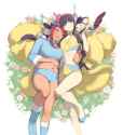 __skyla_elesa_and_emolga_pokemon_and_2_more_drawn_by_roarke_lavenderincubus__61dc865a4c3603c68c1883b69d78b2ee