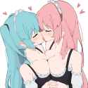 __hatsune_miku_and_megurine_luka_vocaloid_drawn_by_giryu__3374fc27d251a98b20340325de52f80d