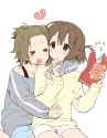 __hirasawa_yui_and_tainaka_ritsu_k_on_drawn_by_shaofangziran__9a7de5e5cfc6d127a5b7f306d387cf6d