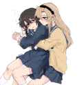 __momijiyama_teru_and_koishikawa_iko_shy_drawn_by_mwtshu__cc433370f30252417482e1d235e2b1d4