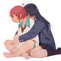 __amate_yuzuriha_and_nyaan_gundam_and_1_more_drawn_by_milktea_gggrrr2000__528f3ea107a216fd89f071785f8b9755