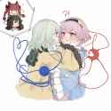 __komeiji_koishi_komeiji_satori_kaenbyou_rin_and_reiuji_utsuho_touhou_drawn_by_yuuneka__sample-f83fa2a501dc6dd4799f3cb3aa31447c
