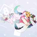 __marina_and_pearl_splatoon_and_1_more_drawn_by_akutsumi__9bf761a4d67c8c2a6c88235558c0a9a0