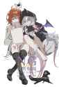 __fujimaru_ritsuka_fujimaru_ritsuka_and_lilith_fate_and_1_more_drawn_by_hanako_onikutabetaiyo__e4f4cce41dd85ad57270c3470e1c7795