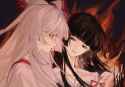 __fujiwara_no_mokou_and_houraisan_kaguya_touhou_drawn_by_krita_jiu23853__838fd147aa98d865b7c8361a0c1b420b
