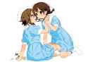 __hirasawa_yui_and_tainaka_ritsu_k_on_drawn_by_shaofangziran__b93a76b911f5cefd890119d0ba450173
