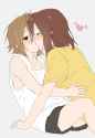 __hirasawa_yui_and_tainaka_ritsu_k_on_drawn_by_shaofangziran__86e83651dca6d9455efc673c81035413