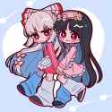 __fujiwara_no_mokou_and_houraisan_kaguya_touhou_drawn_by_ta_mi_01000__54ec34bd5a590d2069d6aa400dcfc3cd