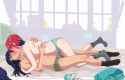 __amate_yuzuriha_and_nyaan_gundam_and_1_more_drawn_by_evefly_megane_p__5d542ec7f25d2be26c55d9255fee75e1