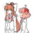 __monika_and_sayori_doki_doki_literature_club_drawn_by_sillybrowniee__22316b12a50c4be4c631aa85c6338093