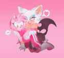 Drew Rougamy for fun-] Pose reference from Pinterest!! I couldn’t find the creator of it, if anyone knows plspls lmk33 #sonic #rougethebat #surgethetenrec #kinsona #shadowxamy #shadamy #wavetheswallow #sonicsh (1)