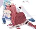 __miki_sayaka_and_sakura_kyoko_mahou_shoujo_madoka_magica_drawn_by_bcarr116__2c0a022780cbd3883540c72bd4d25bbd