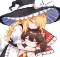 __hakurei_reimu_and_kirisame_marisa_touhou_drawn_by_natucurage__f6a869e27584aa4c88363a73b71ee623