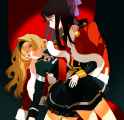 __saijou_claudine_and_tendou_maya_shoujo_kageki_revue_starlight_drawn_by_vojaganto__05f542084604beae6f3e20a695dde58d