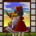 __hakurei_reimu_and_ibuki_suika_touhou_drawn_by_mo_musu__5ad2aefdc7230d195a44c8930f9d825a
