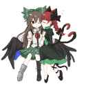 __kaenbyou_rin_and_reiuji_utsuho_touhou_drawn_by_wusem0108__8d3c40a10f81cadc91e4c2290fcd39cd