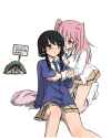 __kuroki_tomoko_tamura_yuri_and_nemoto_hina_watashi_ga_motenai_no_wa_dou_kangaetemo_omaera_ga_warui_drawn_by_ruo_tariki_hongan__9163f2dda65c8583ec47dfdcfeb6d8f1