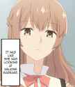 It was like Sayaka was looking at walking garbage