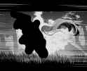 hero running at bandit