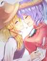 __moriya_suwako_and_yasaka_kanako_touhou_drawn_by_ramudia_lamyun__4b0f115348b01ccc1087d6e2643558f3