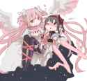 __akemi_homura_kaname_madoka_and_ultimate_madoka_mahou_shoujo_madoka_magica_drawn_by_buivi__2e042cfbbaf1f9e3c9b0c60440a76534