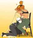 __timekeeper_cookie_and_croissant_cookie_cookie_run_and_1_more_drawn_by_ohta_guk_hip__b8313aab06dc9ea2ad2a4c7b37284f40