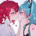 __hatsune_miku_and_kasane_teto_vocaloid_and_1_more_drawn_by_qiandaiyiyu__1e5872ab2c97840c99da7143d0e02bab