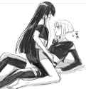 __kurogane_otoha_and_shiraya_tamaki_rock_wa_lady_no_tashinami_deshite_drawn_by_aoki_shizumi__1ab097c88b134177e78737823f25c48e