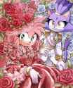 More Rose of Versailles-Lady Oscar crossover with Sonic.These are redraws of some official artworks of the original anime-manga. The last drawing is based off an actual statue of Lady Oscar and Andre.....#sonictheh
