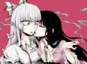 __fujiwara_no_mokou_and_houraisan_kaguya_touhou_drawn_by_tonfa_sisio__956bf7e71646a54e3aeb4b83a91cf87e